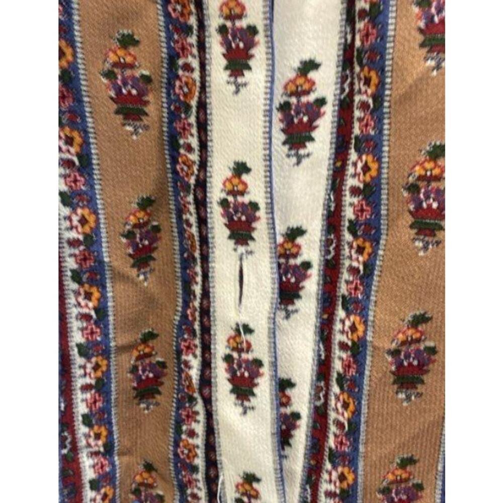 Veronica‎ Beard Kamila Stripe Boho Blouse Size 10 - 1 Button Missing - Picture 5 of 5